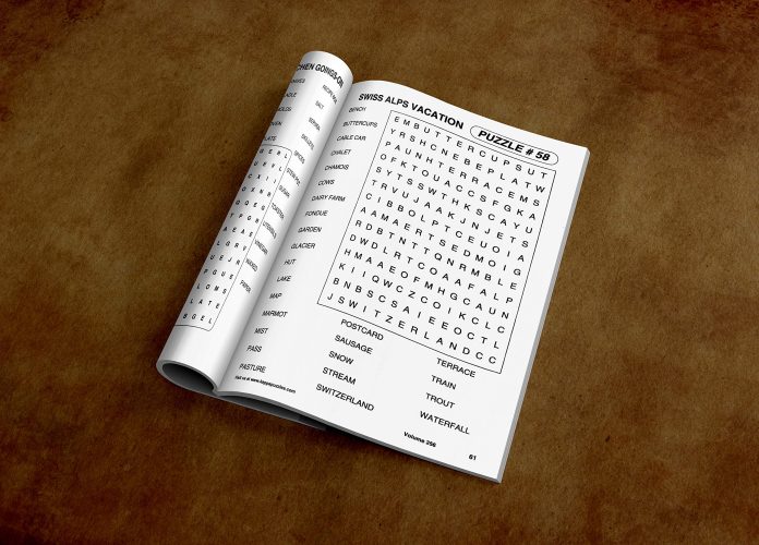 large print word finds