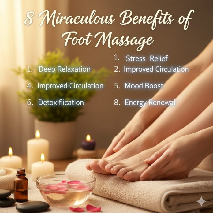 8 Miraculous Benefits of Foot Massage