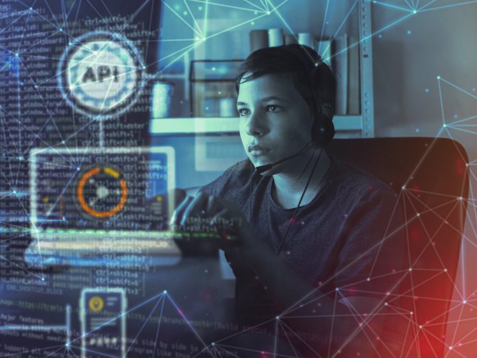 Person analyzing website code to understand how algorithms influence online visibility